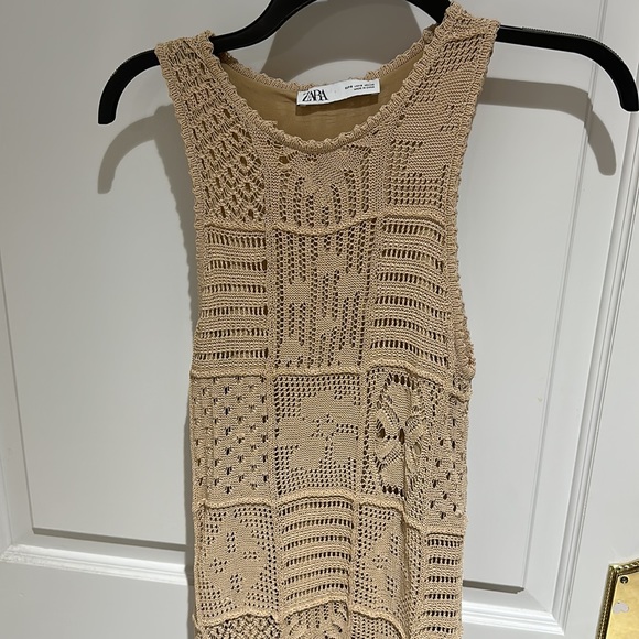 Zara Dresses Zara Crochet Dress Poshmark